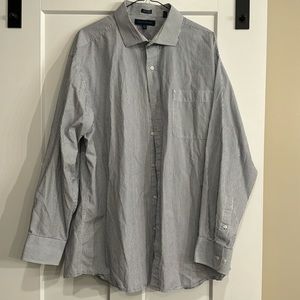 Tommy Hilfiger Men’s Dress Shirt 17.5, 34/35 XL